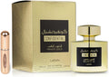 Confidential Private Gold Original Parfum arabe unisexe de longue durée EDP avec atomiseur rechargeable 5 ml, parfum chypre, fruits avec notes de pêche, framboise et vanille