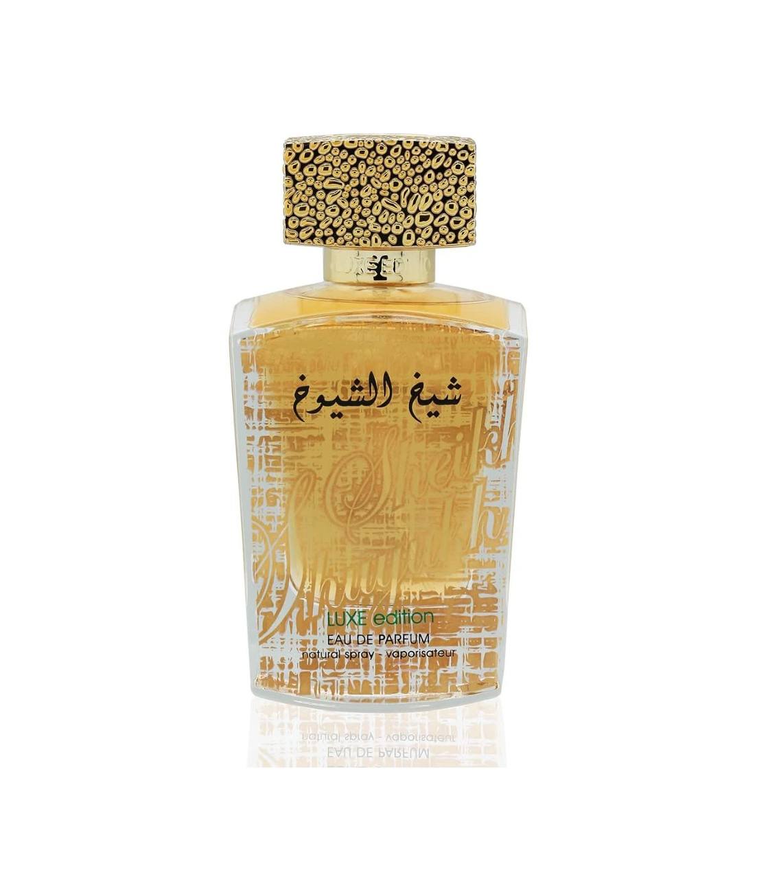 Eau de Parfum Unisexe Sheikh Al Shuyukh Édition Luxe Arabe Parfum Lattafa 100Ml