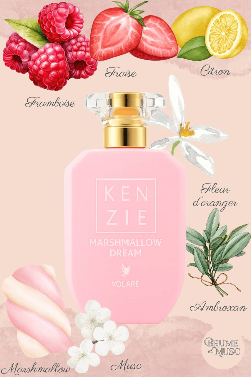 Marshmallow Dream - Eau de parfum Gourmand pour femmes 100 ml
