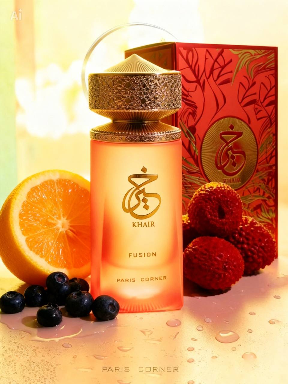 Paris Corner Khair Fusion Lychee – Parfum Fruité Exotique 100 ml