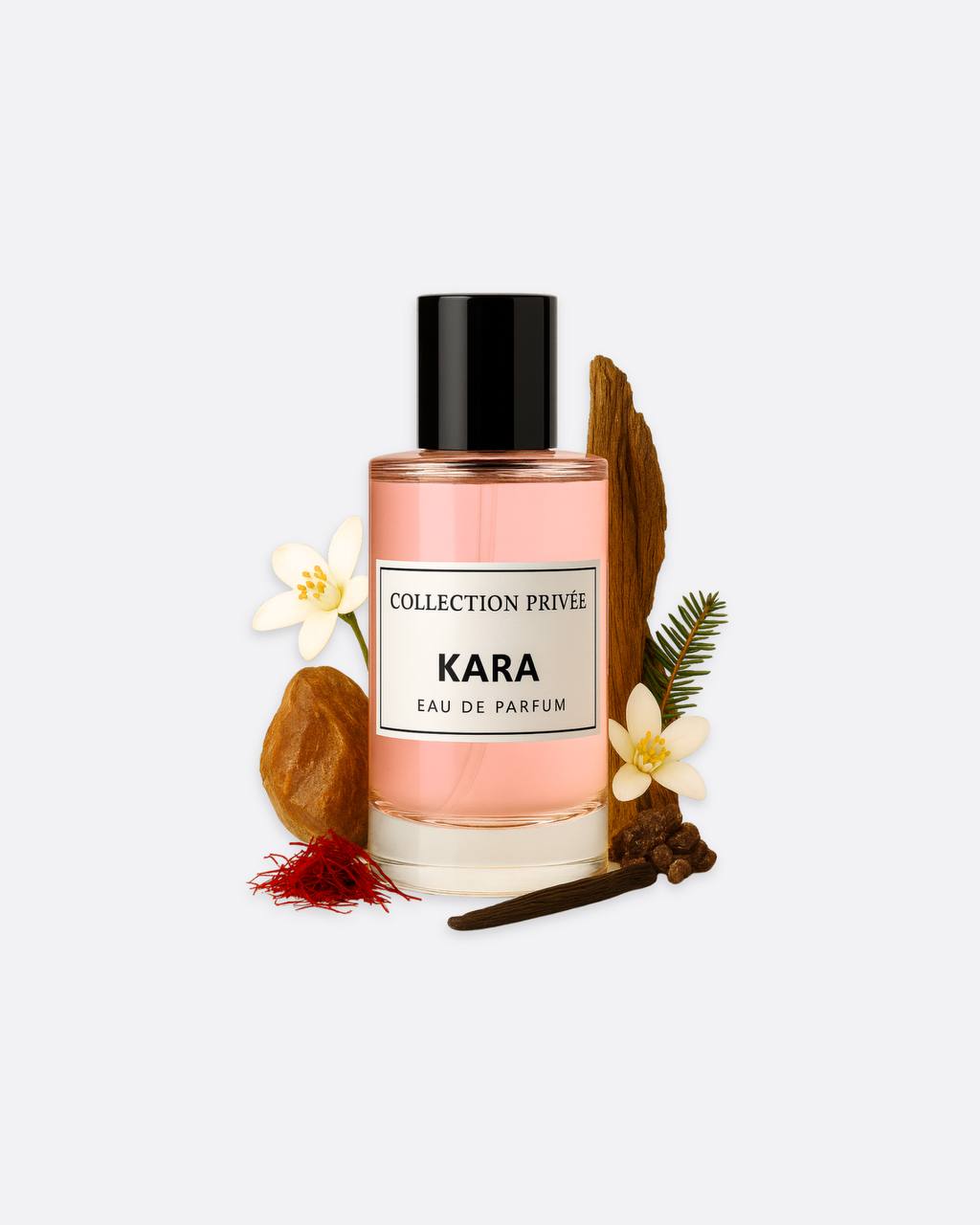 Collection Privée Kara – Eau de Parfum 50 ml | Parfum Ambré Boisé Unisexe Longue Tenue