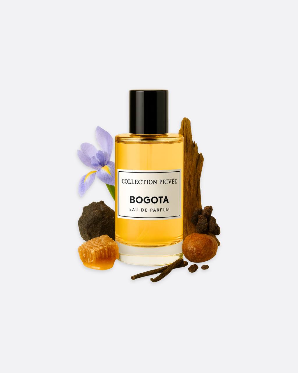 Collection Privée Bogota – Eau de Parfum 50 ml | Parfum Ambré Boisé & Poudré Unisexe